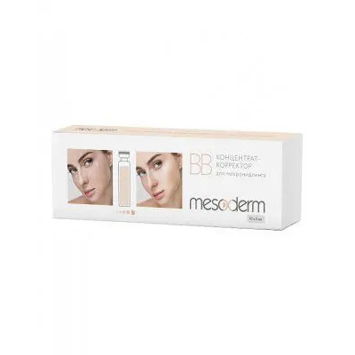 Сыворотка для процедуры BB Glow Mesoderm, 10 шт * 5 мл Mesoderm фото
