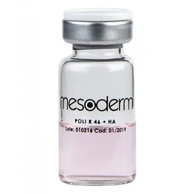 Коктейль полиревитализирующий с гиалуроновой кислотой 0,3 мг/мл MESODERM, 5 мл. фото