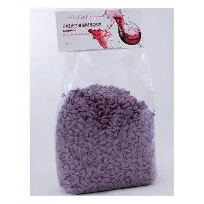 Пленочный винный воск в гранулах Cristaline, 1 кг.  фото
