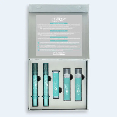 Набор «Peeling carboxy therapy» для лица и шеи  фото