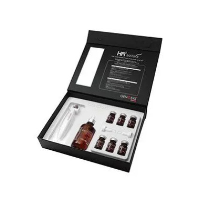 Набор против выпадения волос «Мезороллер + косметика» Genosys  фото