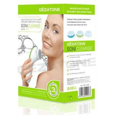 Щетка для чистки кожи лица Sonicleanse Gezatone Gezatone фото