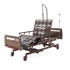 Кровать механическая E-31 (3 функции) с ростоматом и полкой Кровать механическая E-31 (3 функции) с ростоматом и полкой