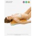 Аппликатор Кузнецова. Тибетский акупунктурный массажный коврик 41х60 см., массажер на мягкой подложке 2 см., желтый (более острые иглы, магнитные вставки). Цвет ткани - "Натуральный лён"
