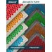 Аппликатор Кузнецова. Тибетский акупунктурный массажный коврик 41х60 см., массажер на мягкой подложке 2 см., зеленый (менее острые иглы). Цвет ткани - "Натуральный лён"