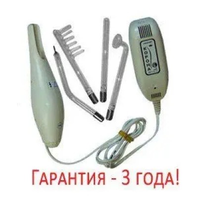 Дарсонваль КОРОНА с четырьмя насадками