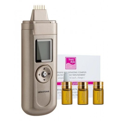 Массажер для лица «Омоложение лица и борьба с морщинами» Beauty Iris Gezatone m709