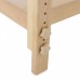 Стационарный массажный стол деревянный FIX-MT2 МСТ-31Л (SW1.31.10)