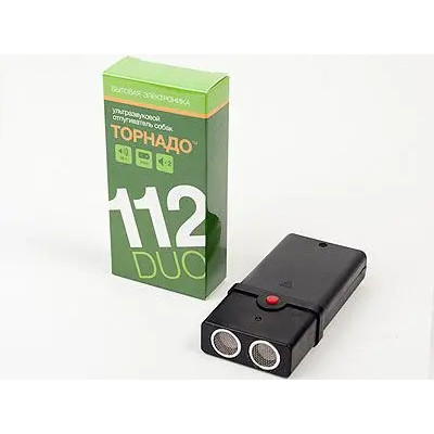 Ультразвуковой отпугиватель собак Торнадо 112 DUO