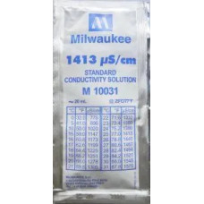 Калибровочный раствор 1413 µS/cm (мкСм) для кондуктометров (EC метр) MILWAUKEE 20мл фото