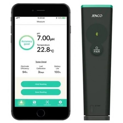 pH/Temp метр Jenco pH610B влагозащитный с Bluetooth